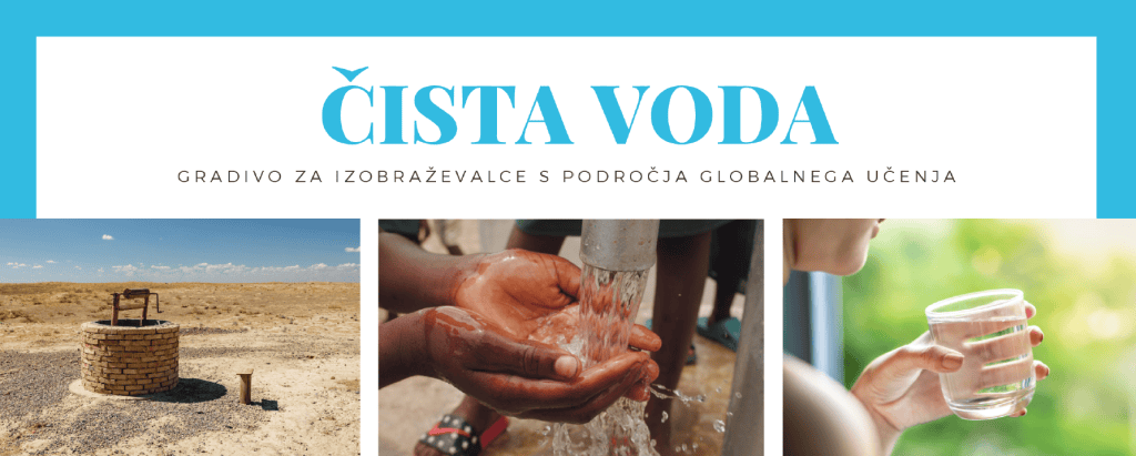 ADRA Slovenija Čista voda gradivo za izobraževalce grafika